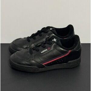 Adidas Continental 80 J 'Black Scarlett' Kids Sneakers Shoes 10K Toddler Youth